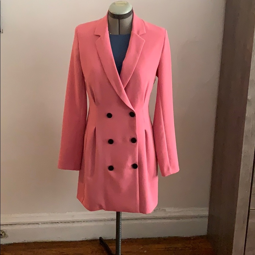 Pink Blazer dress